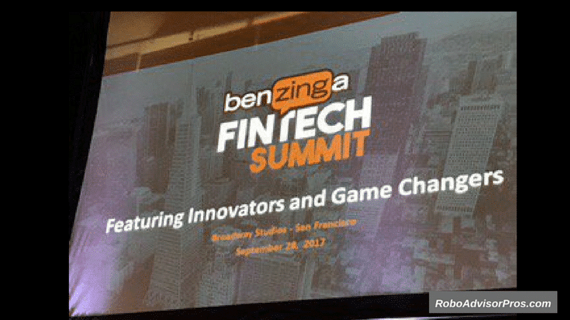 2017 Benzinga Fintech Summit - San Fransisco showcased top fintech firms in real estate and investing