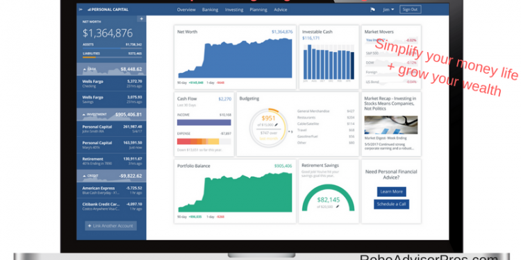 Sign up for Persoanl Finance Dashboard for complete control of budgeting + investment management