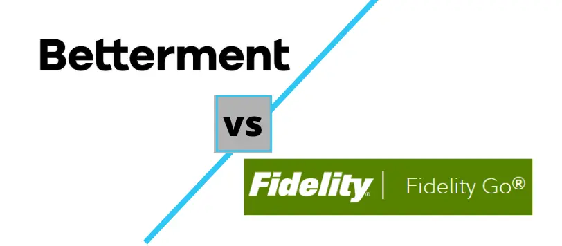 Betterment vs Fidelity Go logos