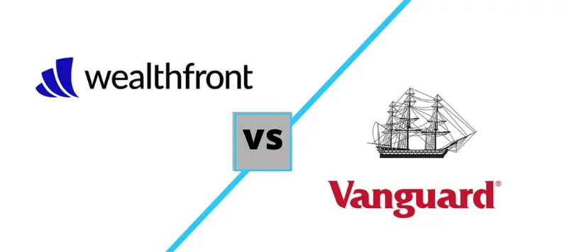 wealthfront vs vanguard logos