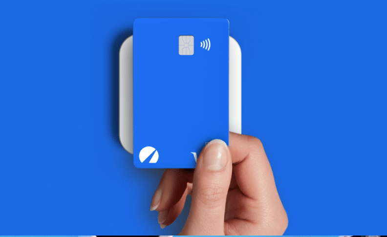 debit card reader and card
