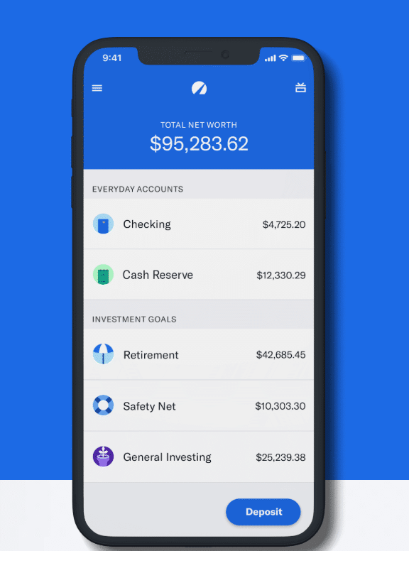 betterment mobile dashboard