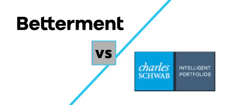 Betterment vs Schwab Intelligent Portfolios logos
