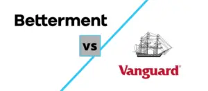 Betterment vs Vanguard logos