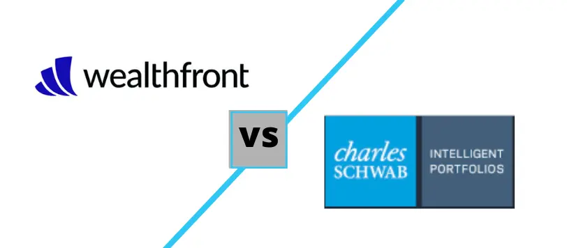 wealthfront vs schwab intelligent portfolios logos