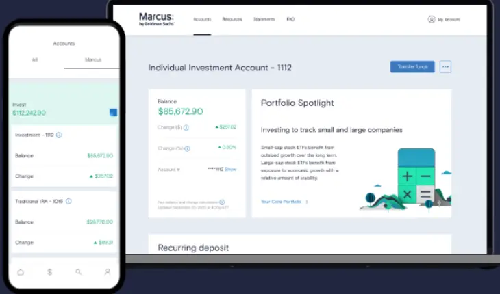 Marcus Invest Review Screenshot