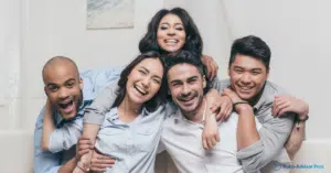 best robo advisors for millennials-group of happy milllennials
