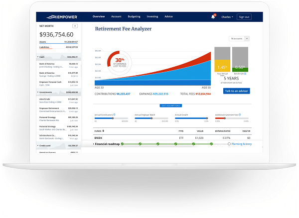 Retirement Fee Analyzer