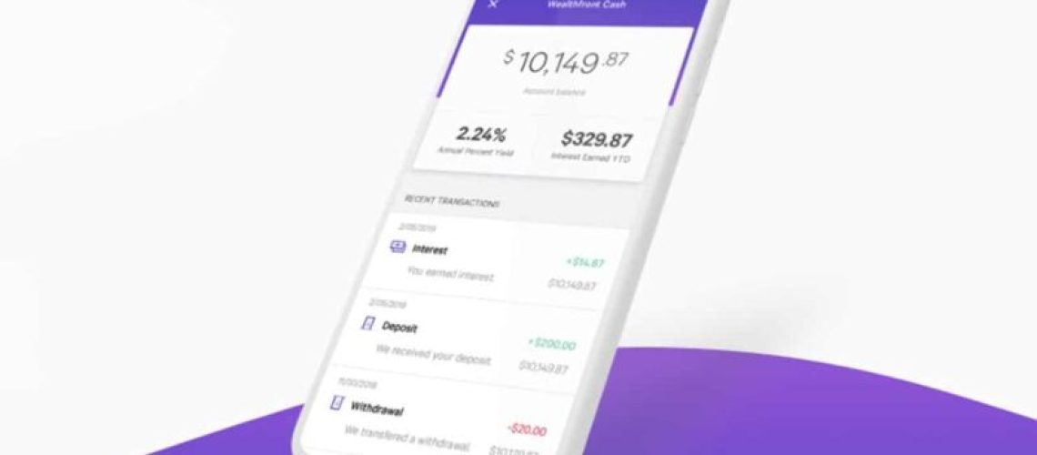 wealthfront cash account mobile image