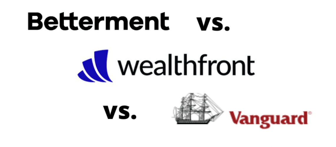betterment vs wealthfront vs vanguard